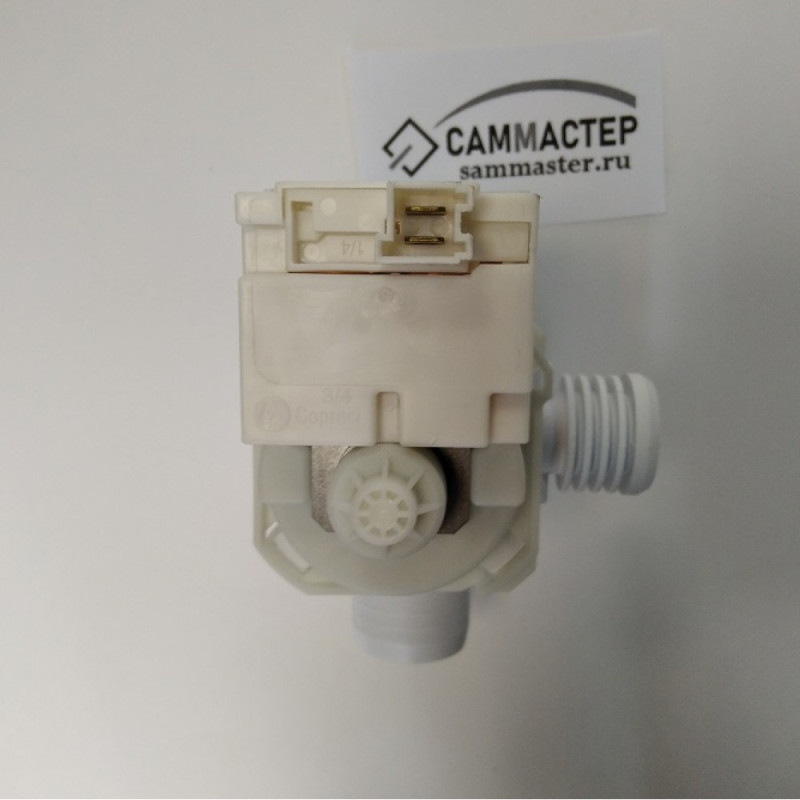 Помпа с корпусом Indesit, выводы назад, вместе, Leili, Askoll, Copreci, для современных машин, замен